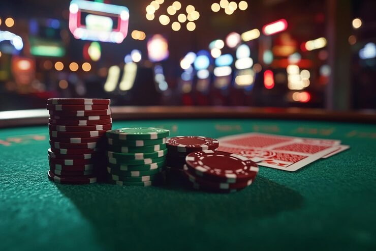 Live dealer spinning Speed Roulette wheel